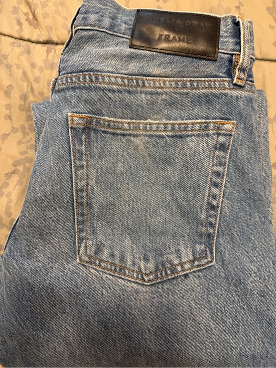 Frame Denim Denim - FRAME Amelia Gray Low Rise Relaxed Bootcut